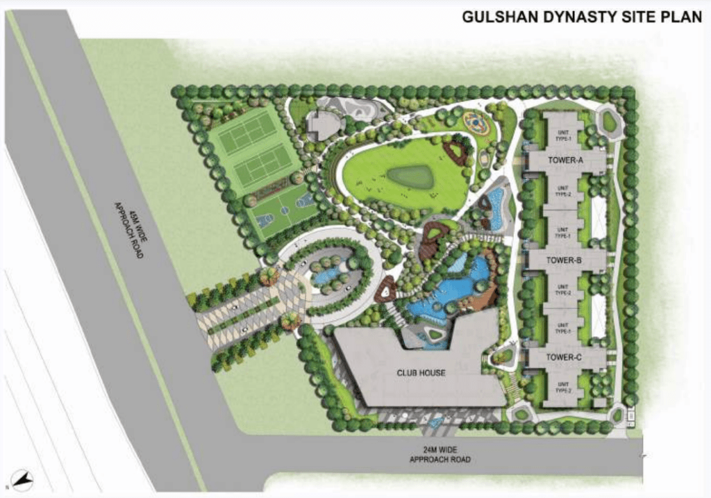 master plan of Gulshan Dynasty